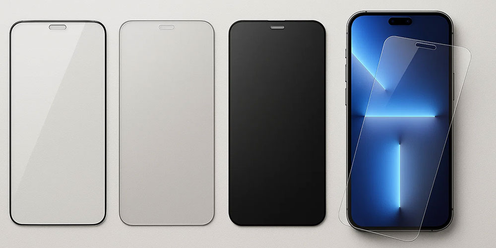 iPhone 16 Pro Max skärmskydd härdat glas test 2025