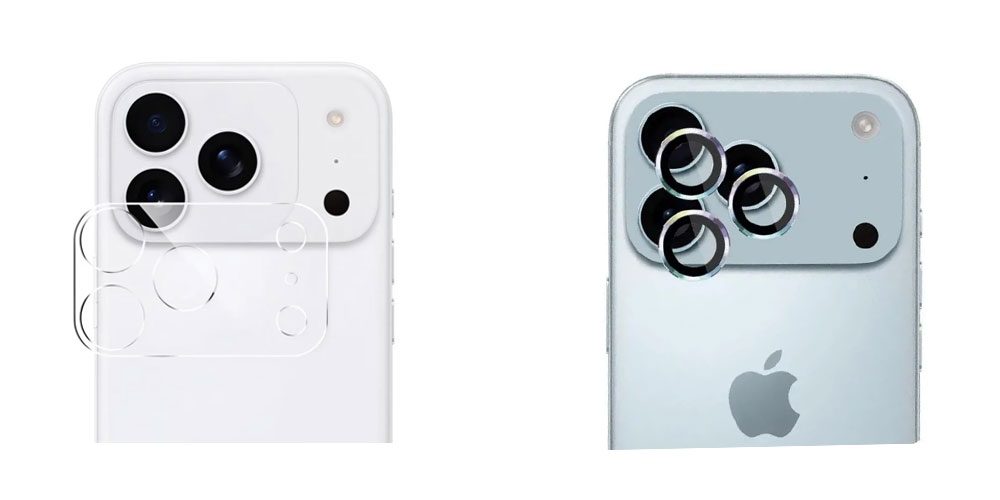 iPhone 17 Pro Max kameralinsskydd bästa skydd härdat glas premium