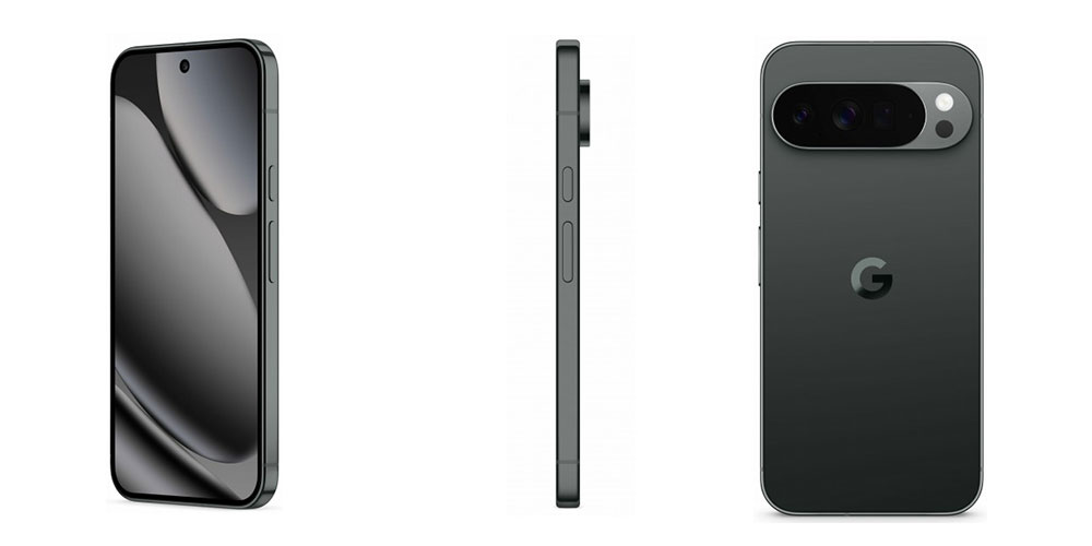 Pixel 10 Pro XL läckta bilder design från alla vinklar