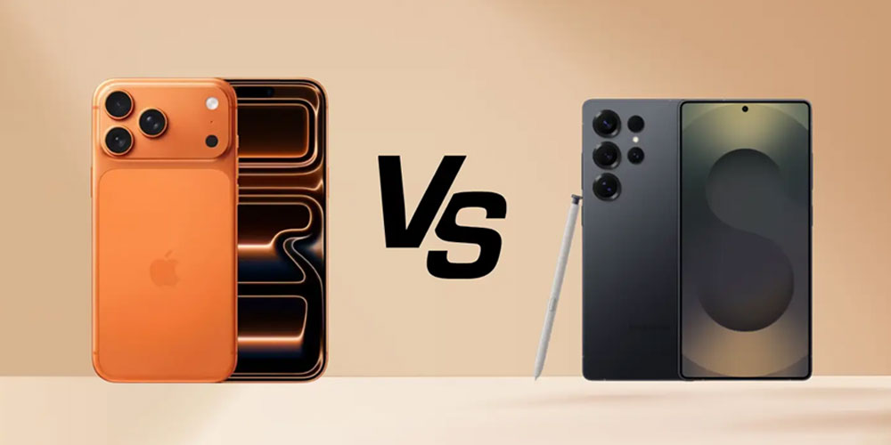 Galaxy S25 Ultra iPhone 17 Pro Max kamera system AI fotografi zoom