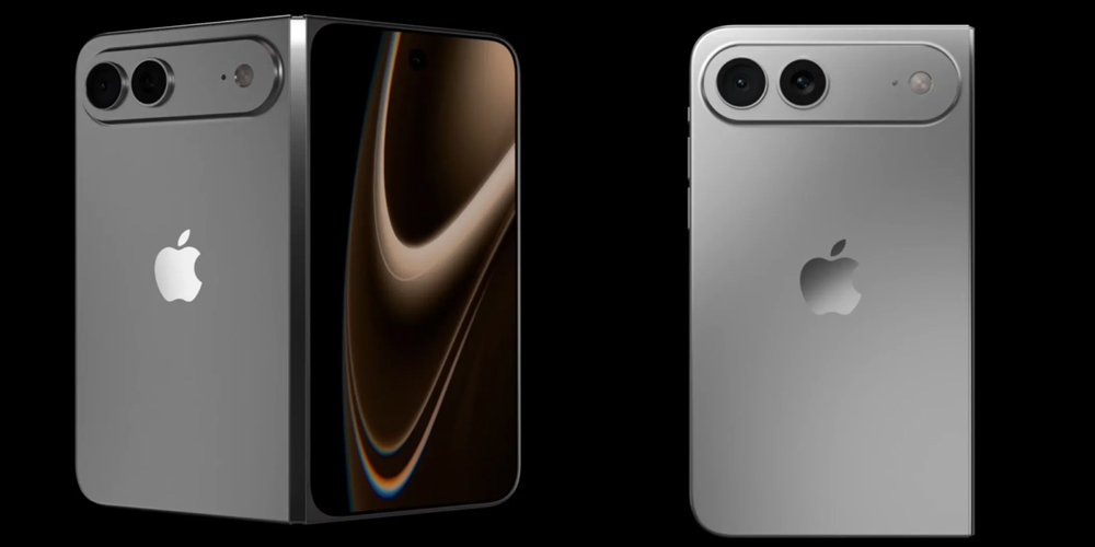 iPhone Fold competitive advantages, vikbar telefon jämförelse, crease-free display teknik, Apple vs Samsung Galaxy