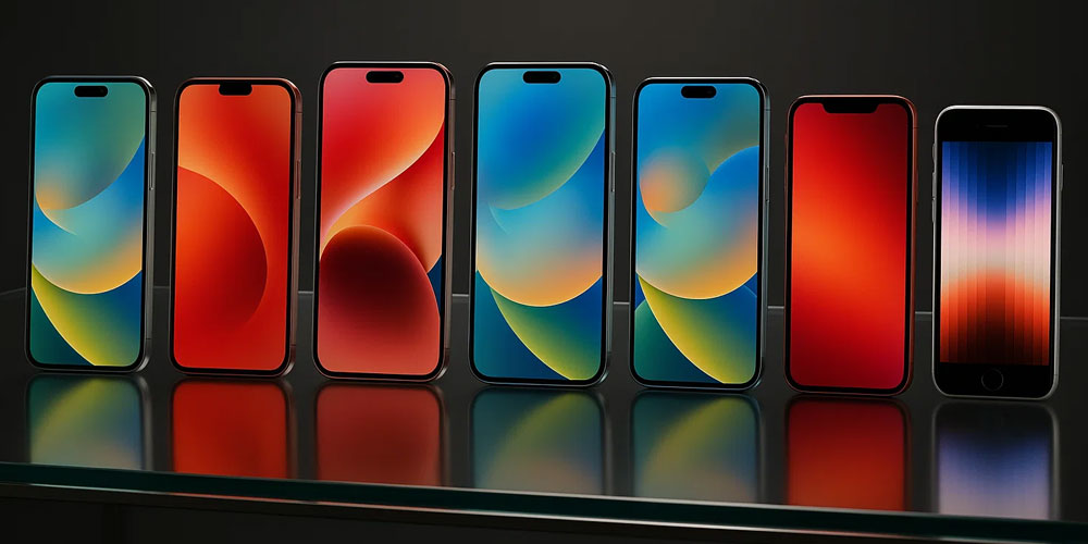 iPhone 2025 modeller jämförelse test