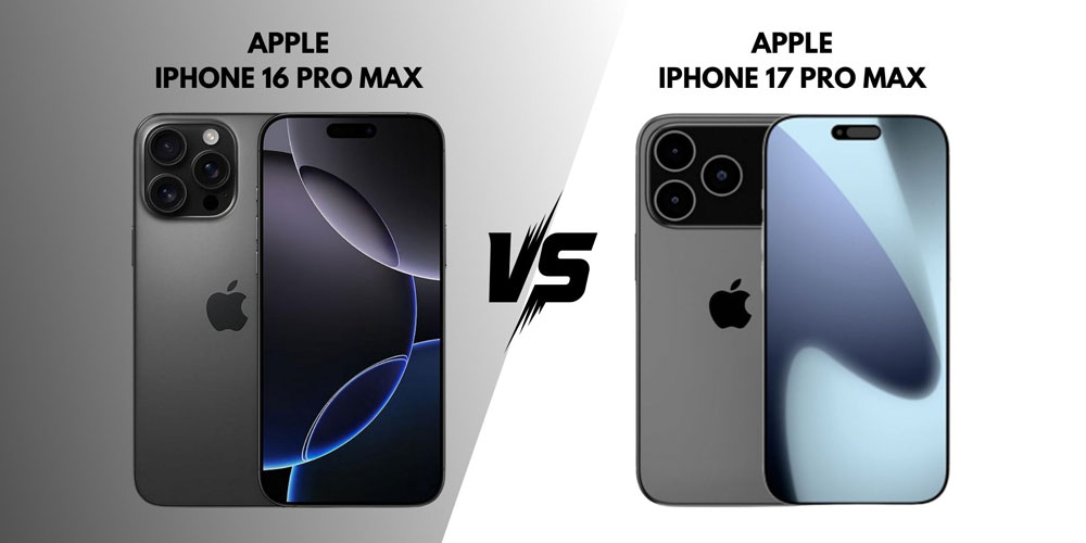 iPhone 17 Pro Max vs iPhone 16 Pro Max jämförelse design skillnader