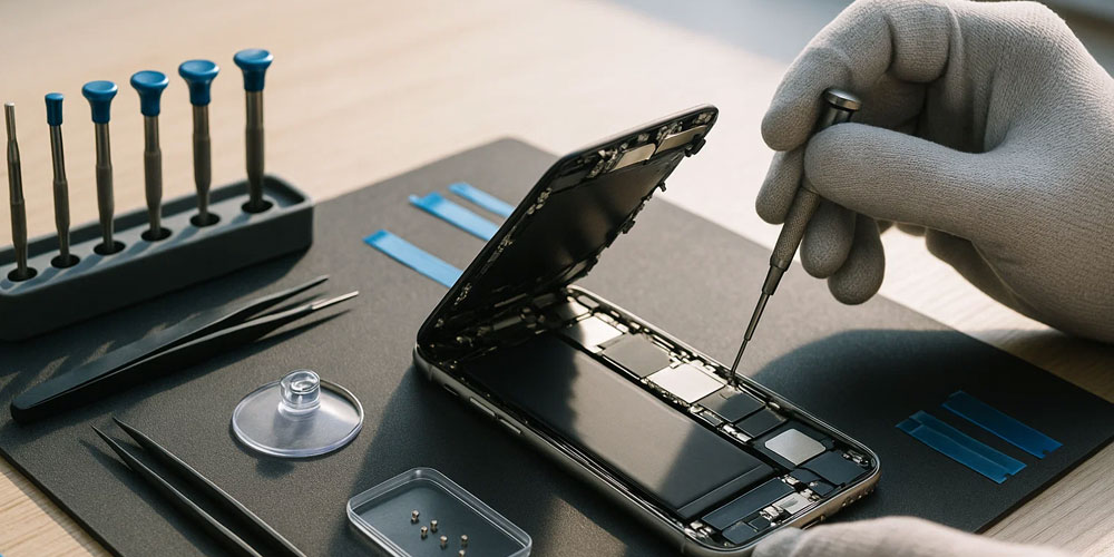 iPhone reparation TheMobileStore professionell service Sverige