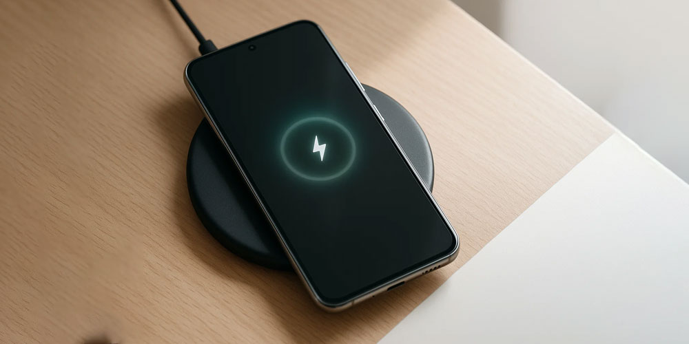 Galaxy S25 trådlös laddare qi2 laddning magsafe tillbehör