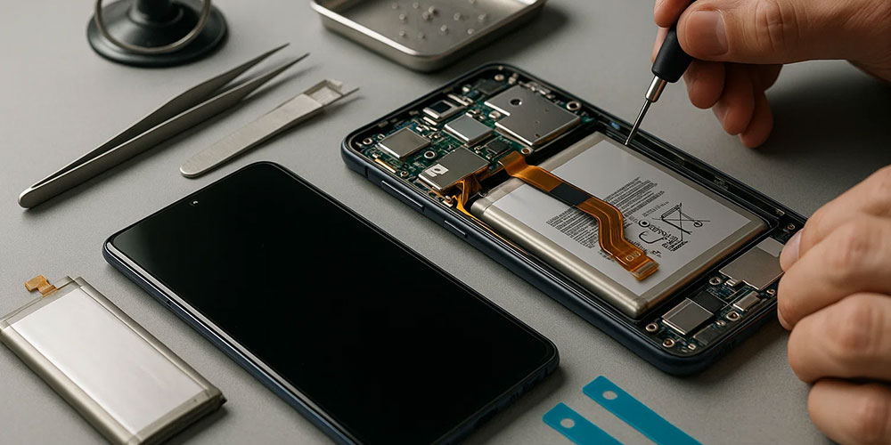 Samsung skärmbyte Galaxy