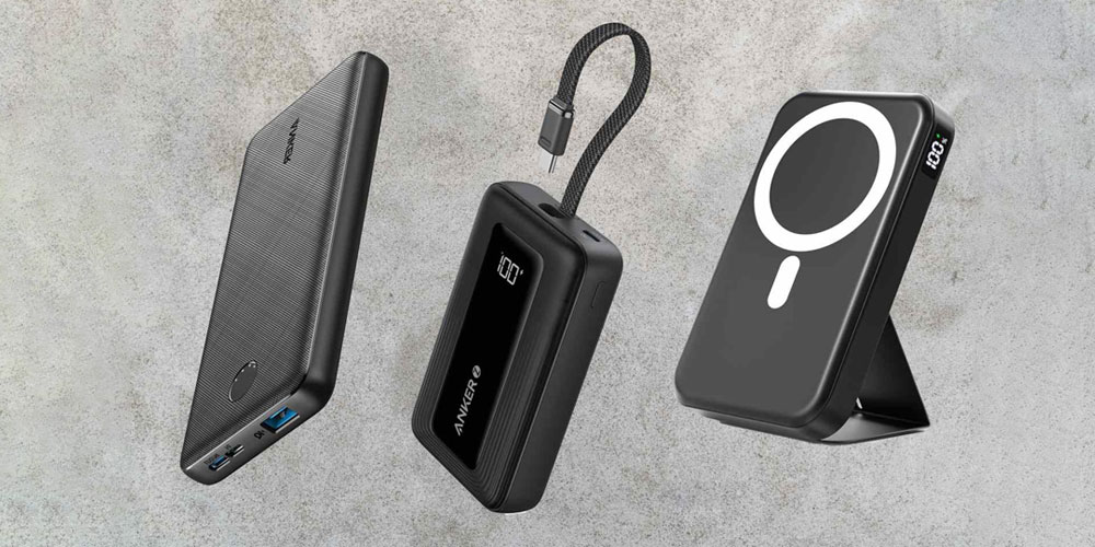 Powerbank bäst i test 2025 snabbladdning MagSafe