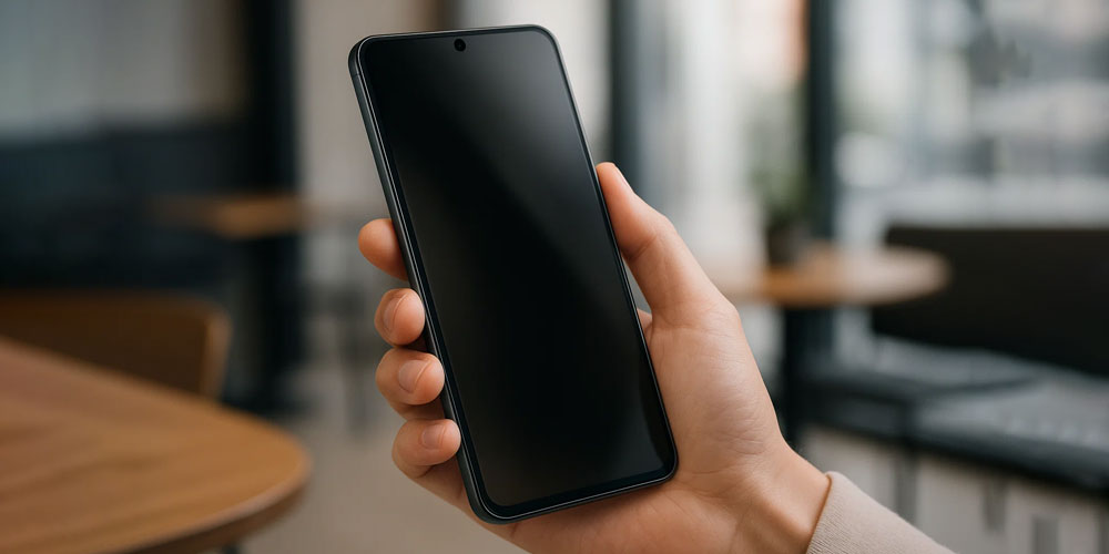 privacy glas Galaxy S25 integritetsskydd anti-spion
