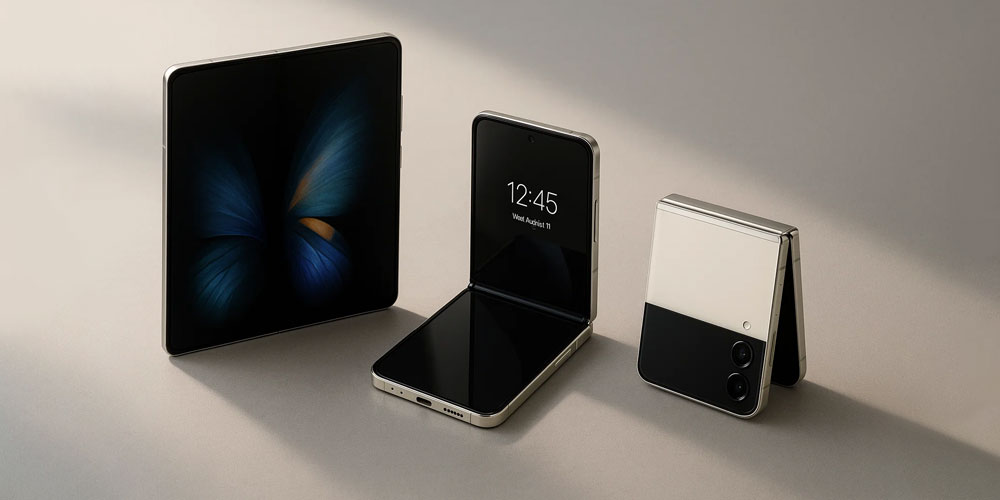 Samsung Galaxy Z Fold 7 Flip 7 vikbara telefoner test recension 2025