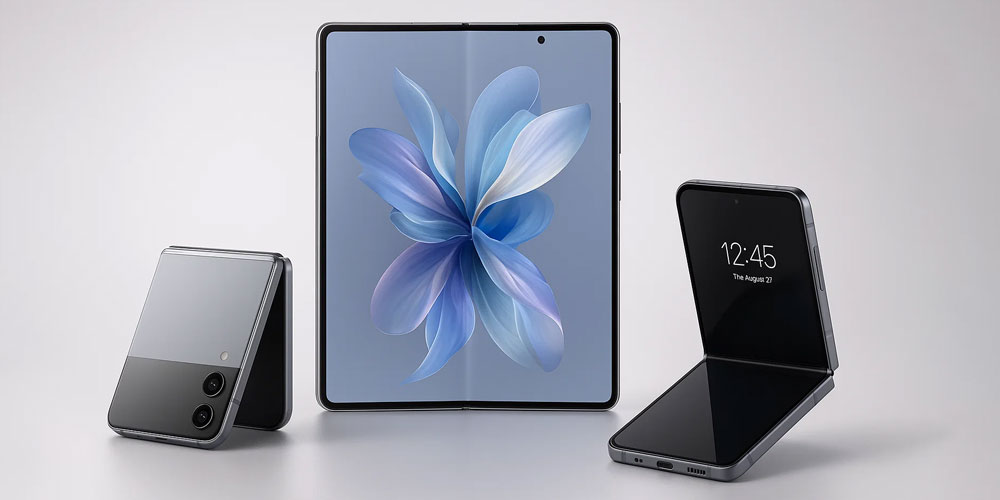 Samsung Galaxy Z Fold 7 Z Flip 7 FE vikbara telefoner 2025 nyheter