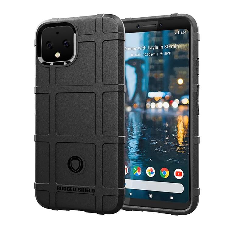 Taltech
Rugged Shield Stöttåligt Skal för Google Pixel 4 - Svart