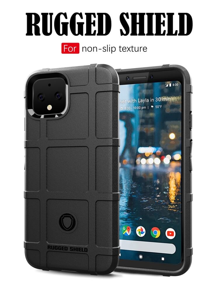 Taltech
Rugged Shield Stöttåligt Skal för Google Pixel 4 - Grå