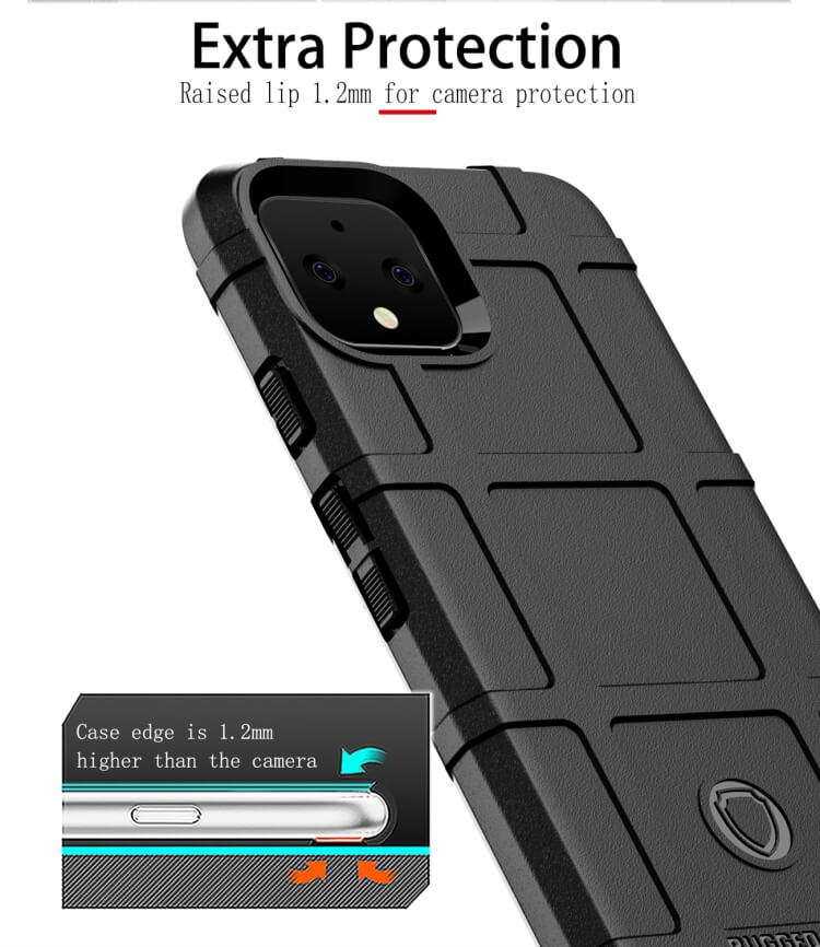 Taltech
Rugged Shield Stöttåligt Skal för Google Pixel 4 - Grå
