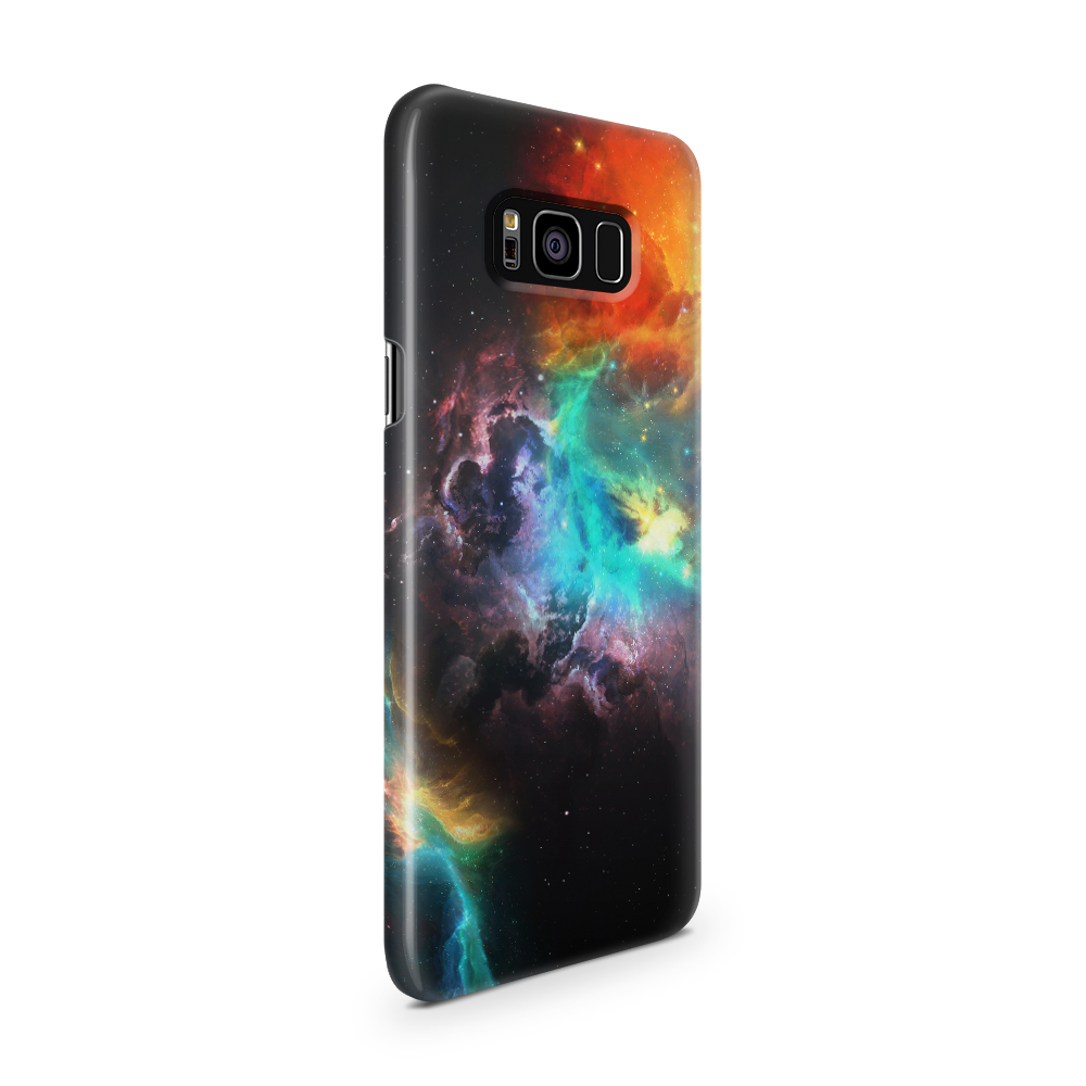 Skal till Samsung Galaxy S8 - Rymden - Svart/Blå