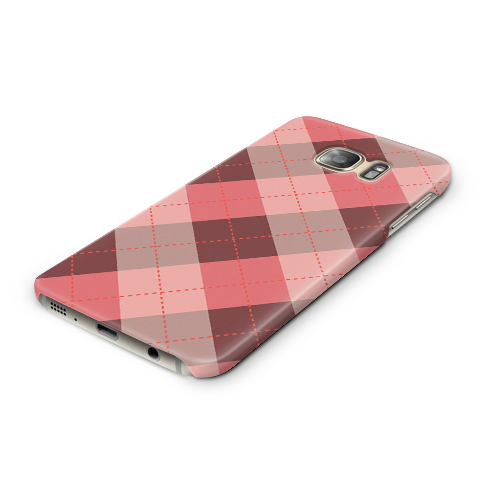 TheMobileStore Print Cases
Skal till Samsung Galaxy S7 - Rutig - Rosa/Grå
