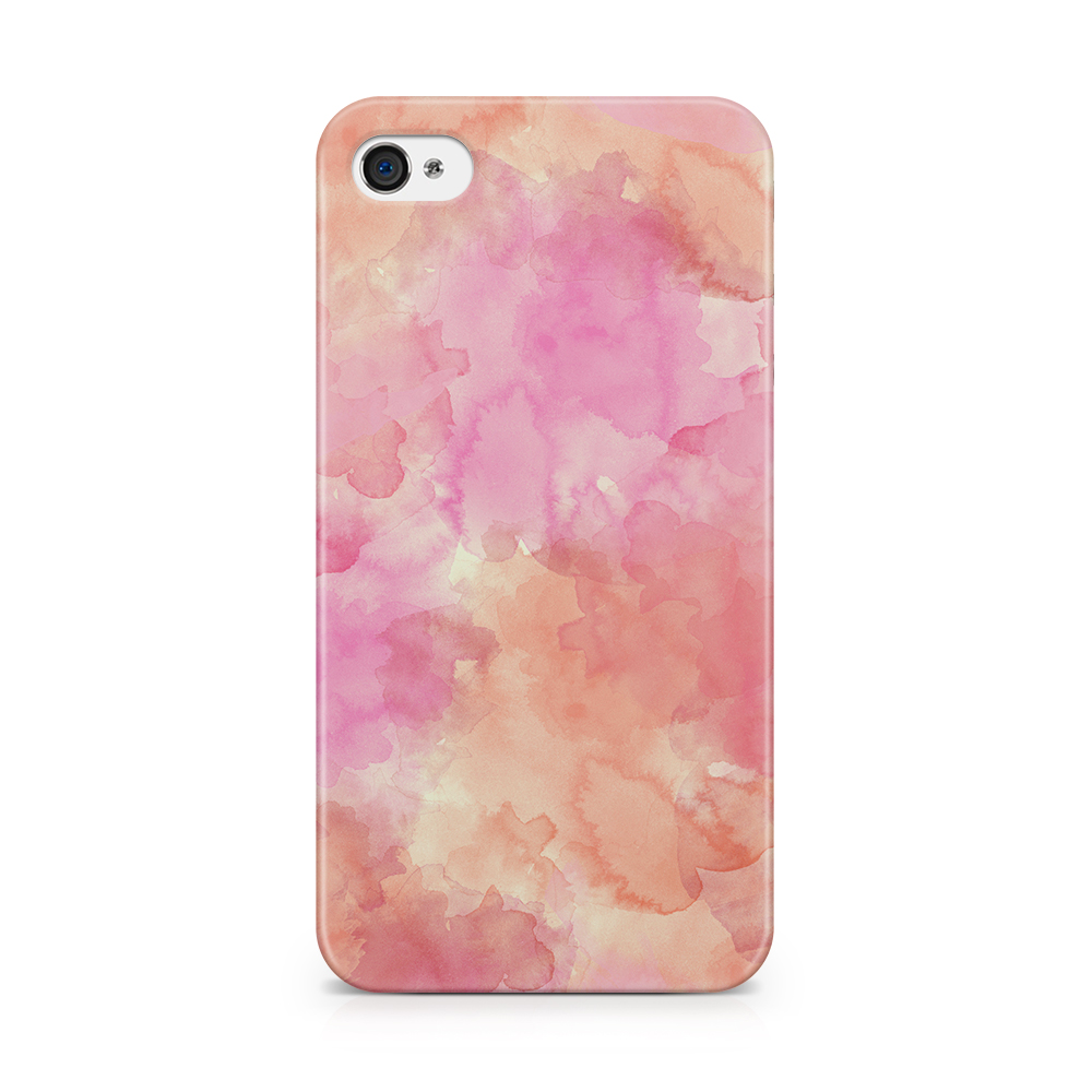 TheMobileStore Print Cases
Skal till Apple iPhone 4S - Vattenfärg - Rosa