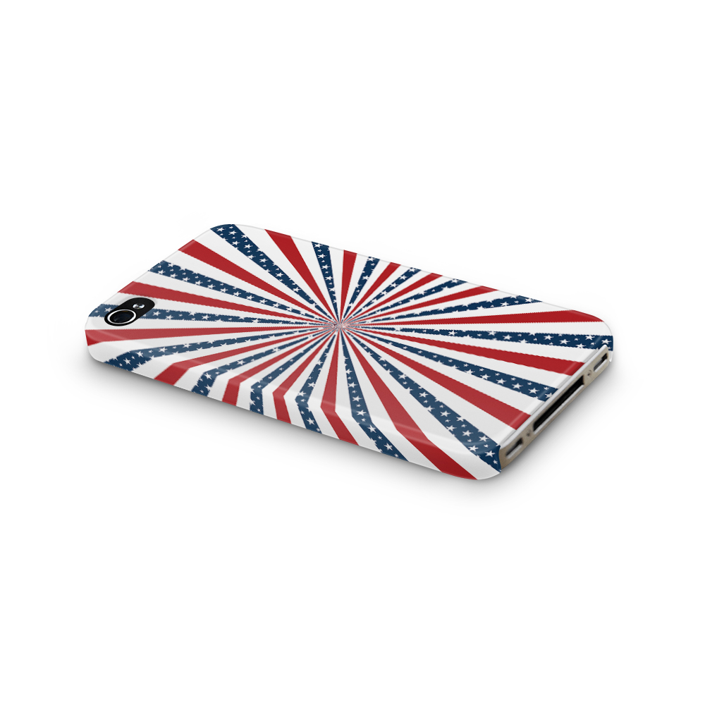 TheMobileStore Print Cases
Skal till Apple iPhone 4S - USA Stripes