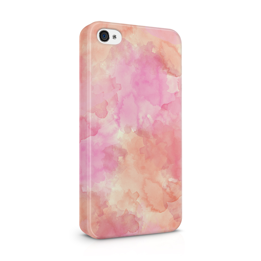 TheMobileStore Print Cases
Skal till Apple iPhone 4S - Vattenfärg - Rosa