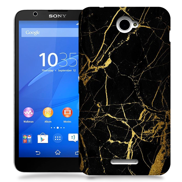 TheMobileStore Print Cases
Skal till Sony Xperia E4 - Marble - Svart