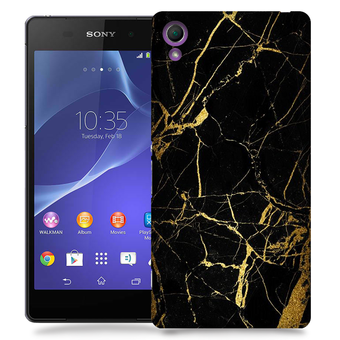 TheMobileStore Print Cases
Skal till Sony Xperia Z2 - Marble - Svart