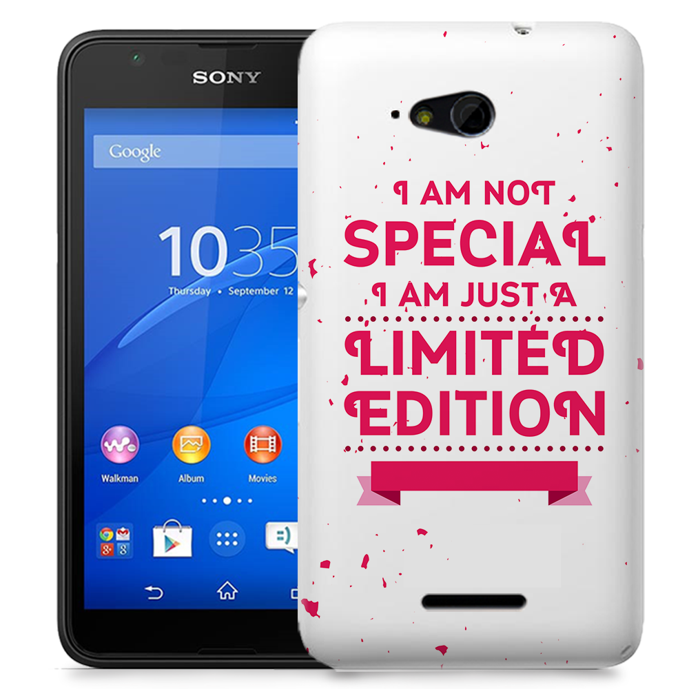 TheMobileStore Print Cases
Skal till Sony Xperia E4g - I am Limited Edition