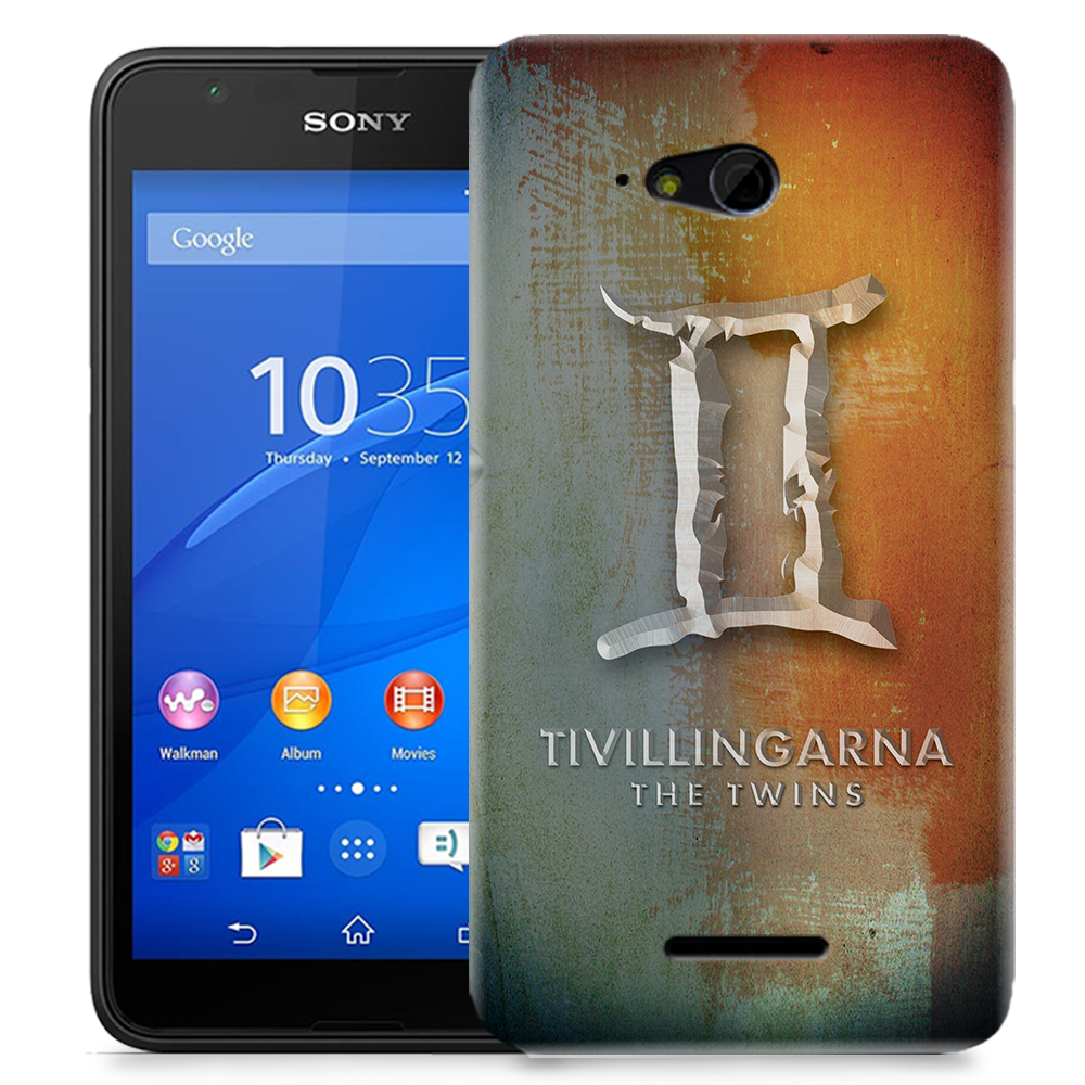 TheMobileStore Print Cases
Skal till Sony Xperia E4g - Stjärntecken - Tvillingarna