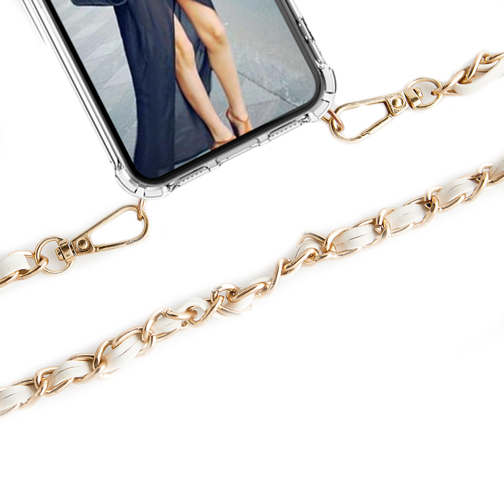 Boom of Sweden - Boom Halsbandsrem Chain Inside - Vit