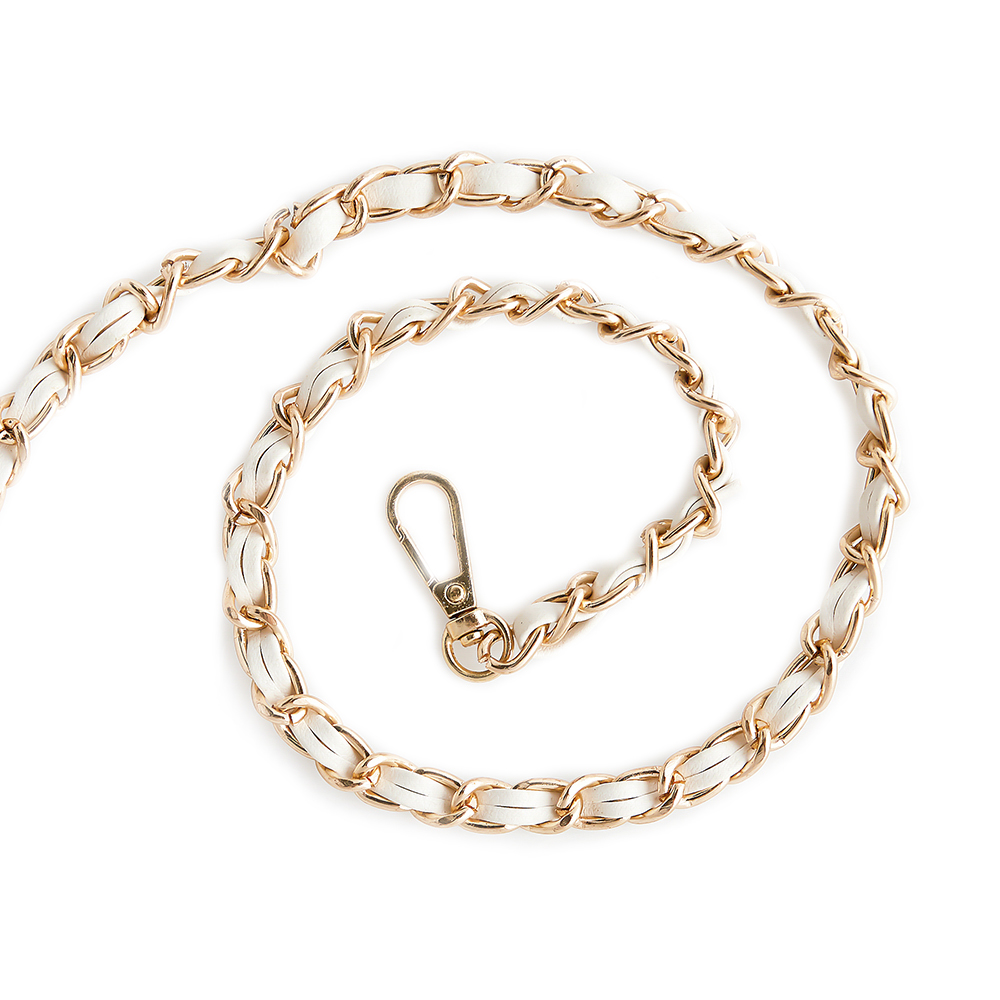 Boom of Sweden - Boom Halsbandsrem Chain Inside - Vit