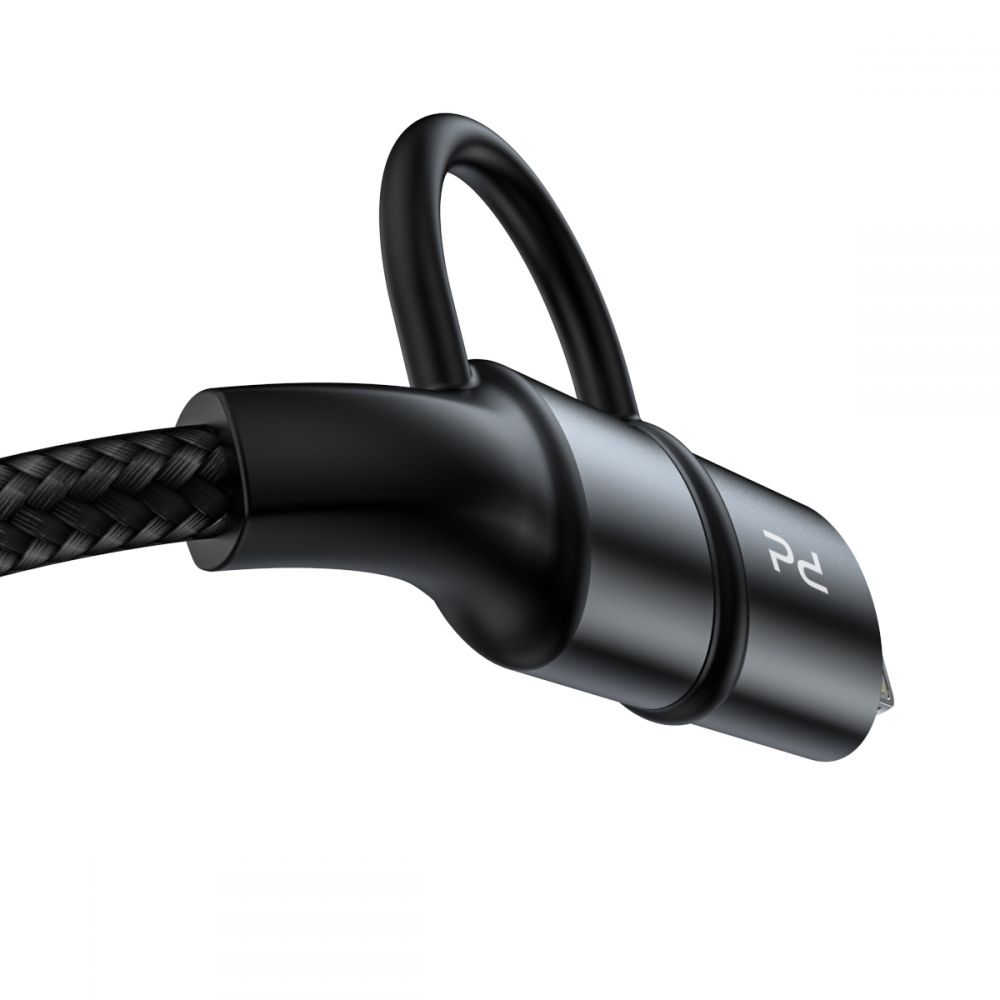 BASEUS
BASEUS 2I1 Type-C To Type-C & Lightning Kabel 100 cm Svart