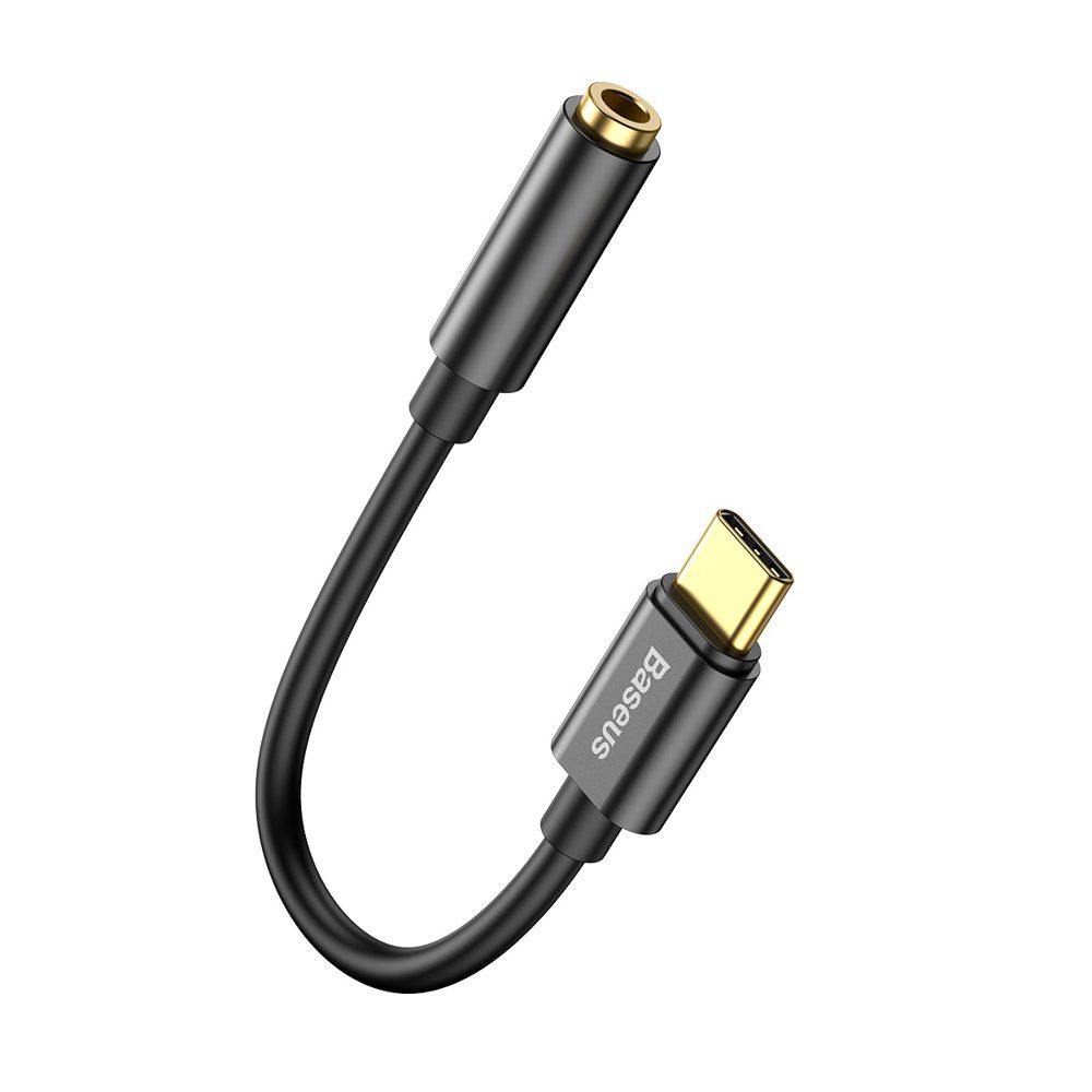 BASEUS
BASEUS Adapter Typ-C To Jack 3.5Mm Svart