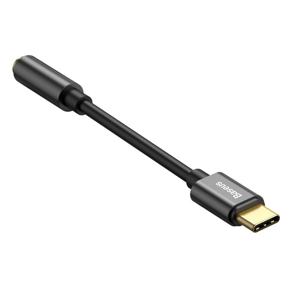 BASEUS
BASEUS Adapter Typ-C To Jack 3.5Mm Svart