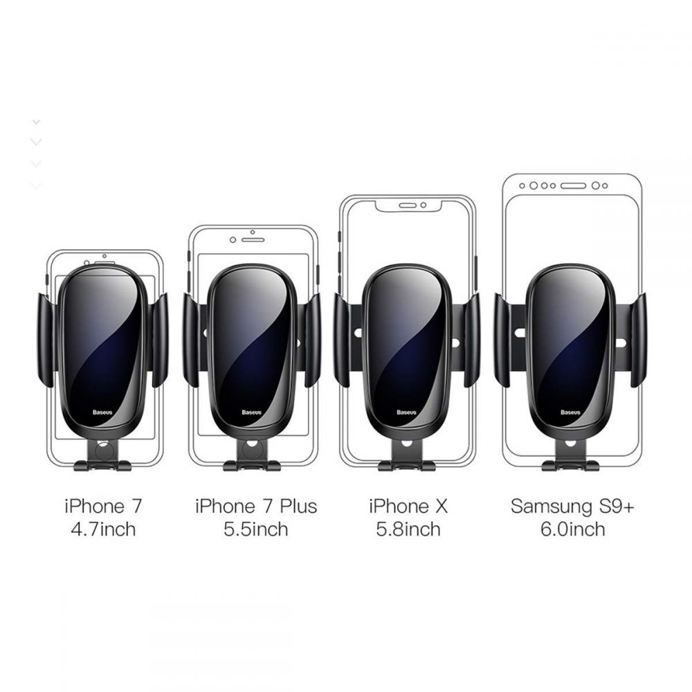 BASEUS
BASEUS Future Vikt Car Mount Svart
