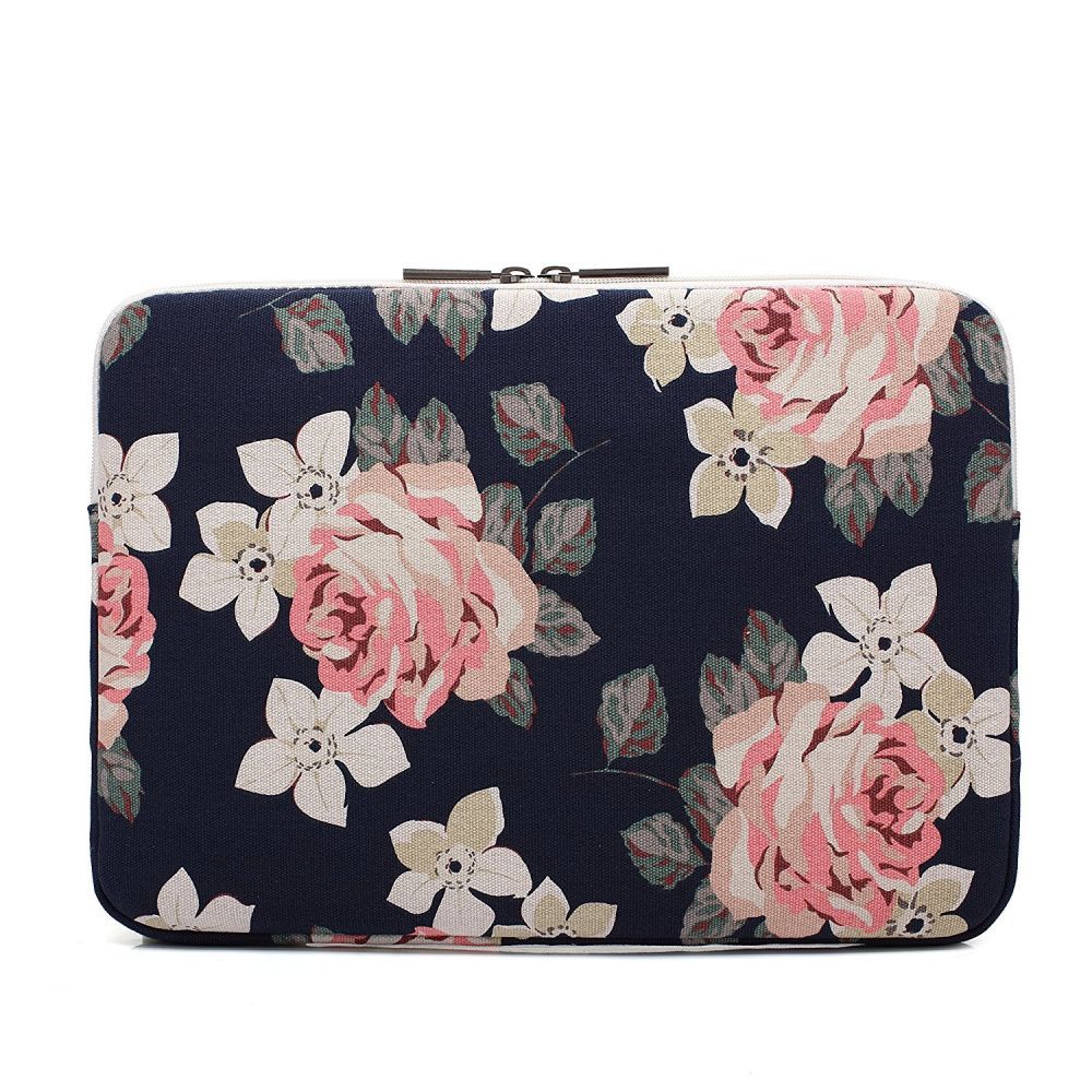 Canvaslife - CANVASLIFE Datorfodral Laptop 15-16 Navy Rose