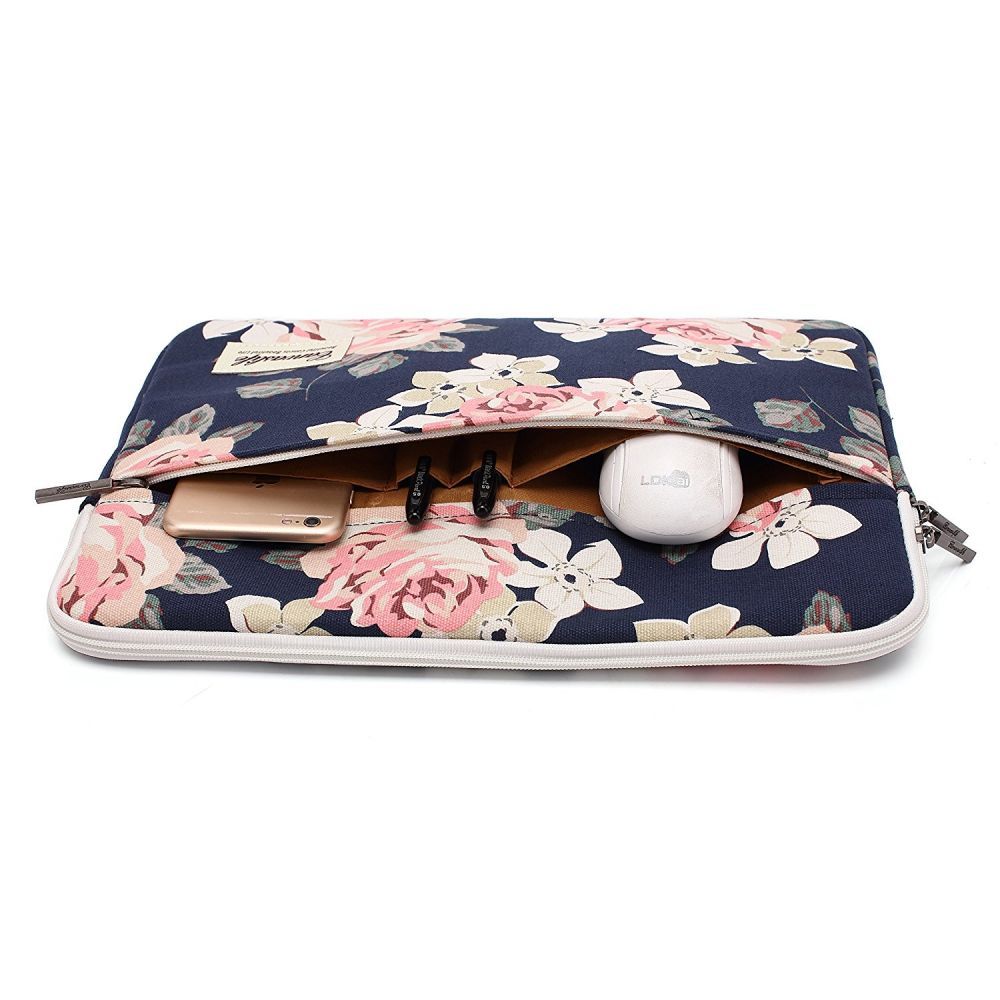 Canvaslife - CANVASLIFE Datorfodral Laptop 15-16 Navy Rose