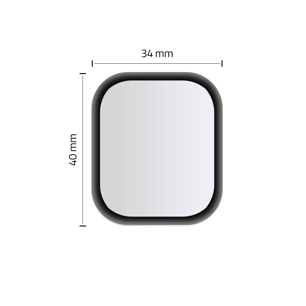 Hofi
HOFI Härdat Glas Apple Watch 4/5 (44Mm) Svart