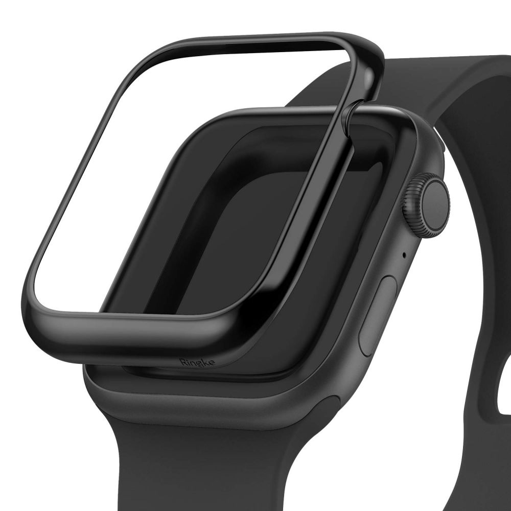 Ringke - RINGKE Bezel Styling Apple Watch 4/5 (44Mm) Glänsande Svart