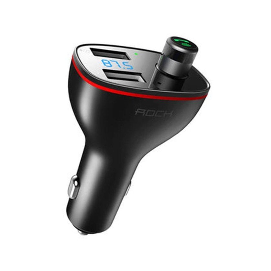 ROCK
ROCK B300 2-Port Usb Billaddare + Sändare Fm Svart