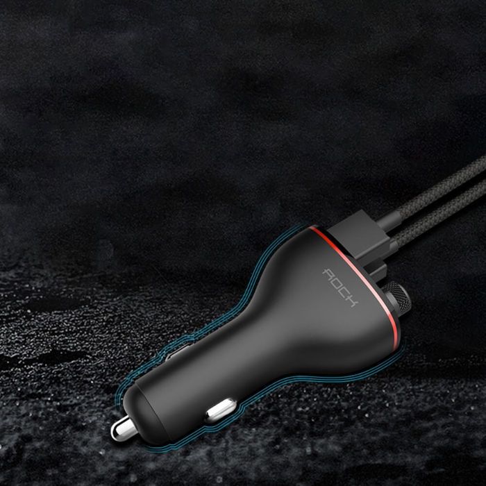 ROCK
ROCK B300 2-Port Usb Billaddare + Sändare Fm Svart