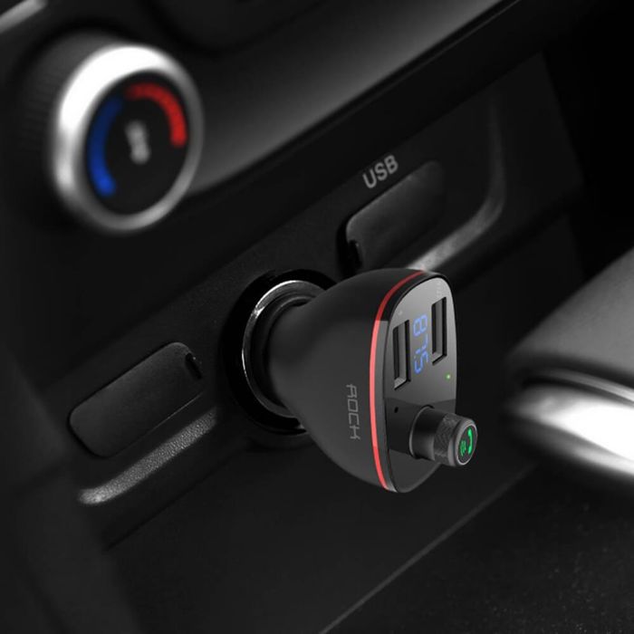 ROCK
ROCK B300 2-Port Usb Billaddare + Sändare Fm Svart