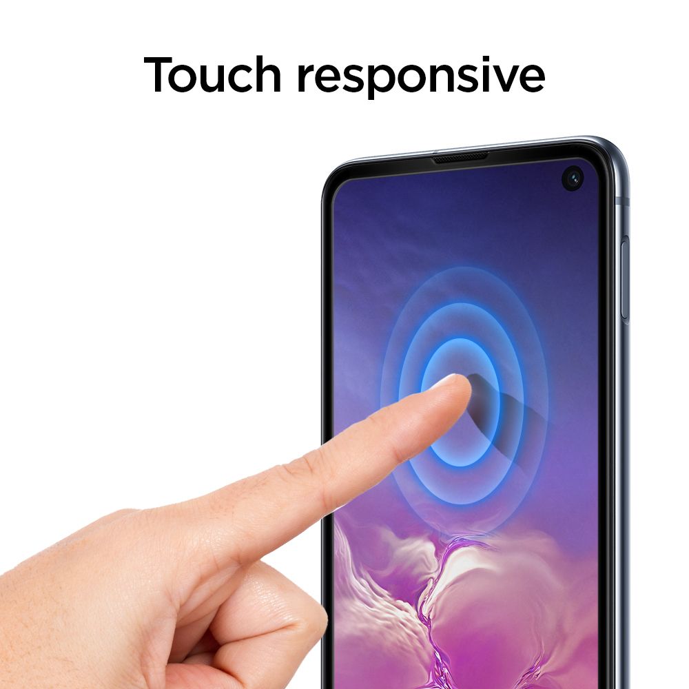 Spigen
SPIGEN Härdat Glas Fc Galaxy S10E Svart