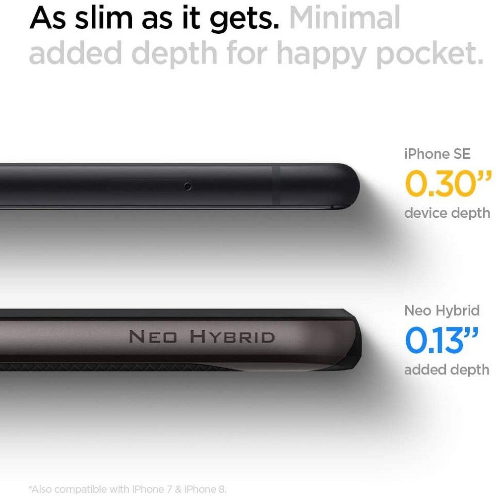 Spigen
SPIGEN Neo Hybrid iPhone 7/8/SE 2020 Gunmetal