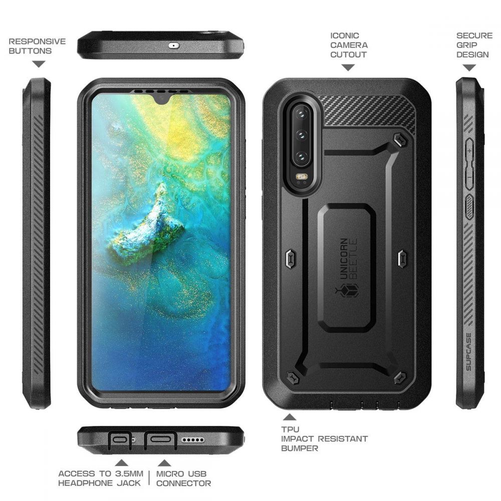 SupCase
Supcase Unicorn Beetle Pro Huawei P30 Svart