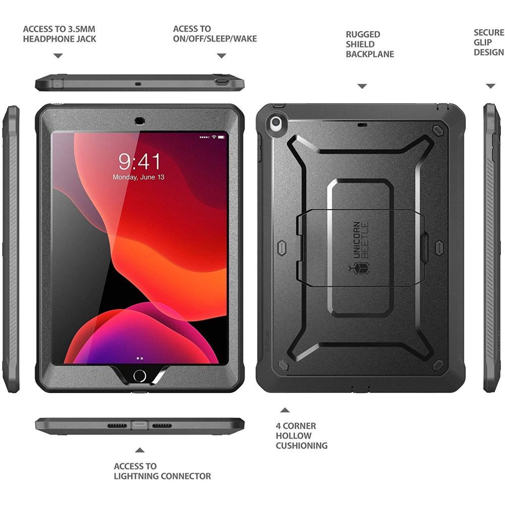 SupCase
Supcase Unicorn Beetle Pro iPad 10.2 2019/2020 - Svart