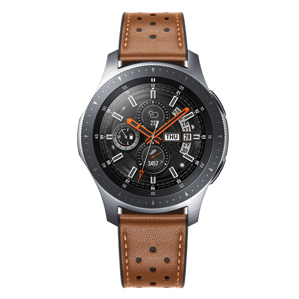 Tech-Protect - Tech-Protect Läder Samsung Galaxy Watch 46Mm Brown