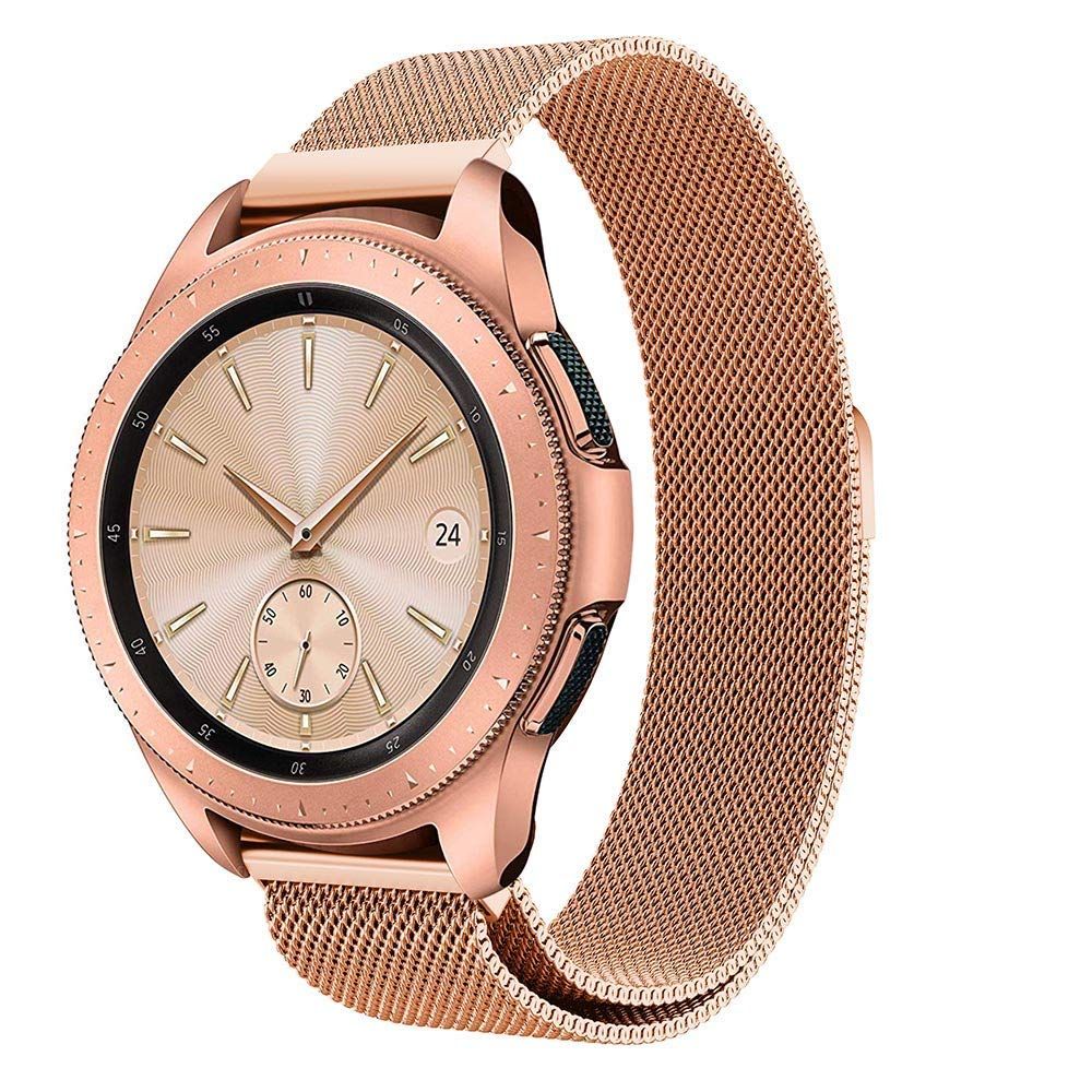 Tech-Protect - Tech-Protect Milaneseband Samsung Galaxy Watch 42Mm Blush Guld