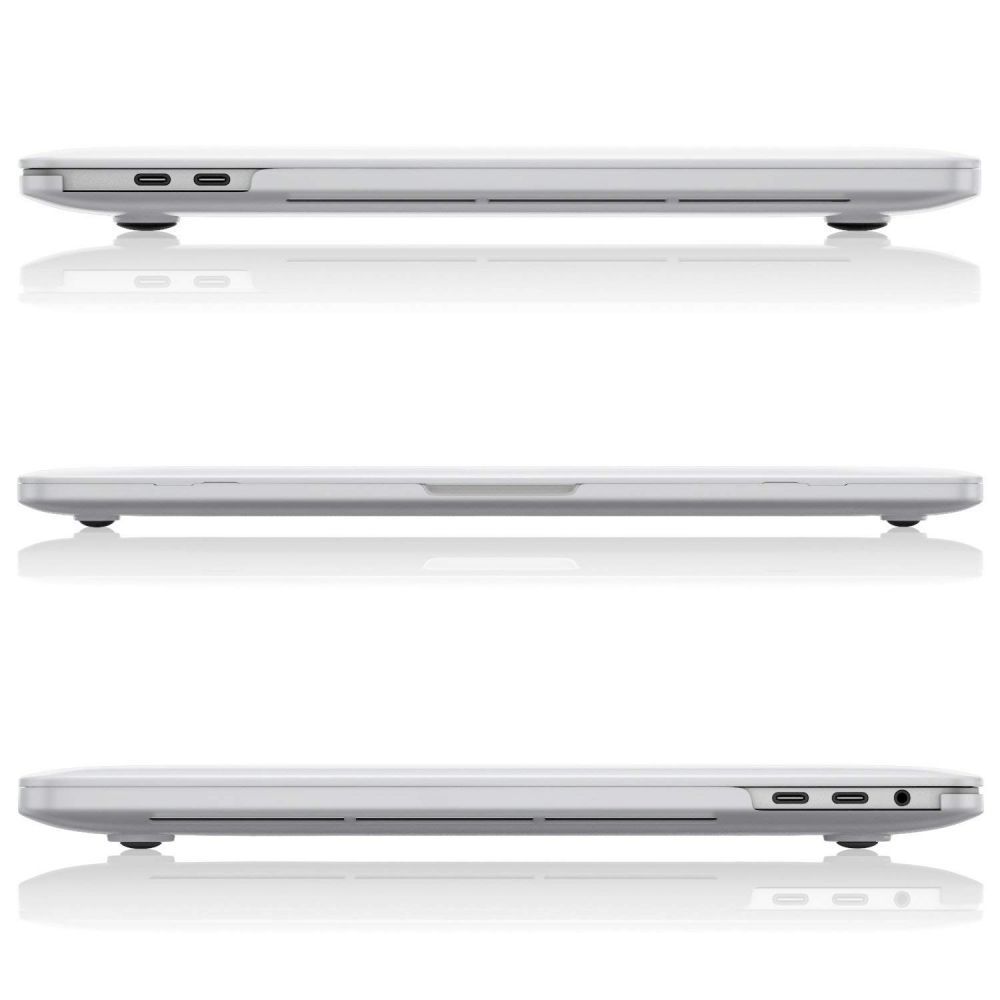 Tech-Protect - Macbook Pro 13 (2016-2020) Skal Smart Shell - Crystal Clear