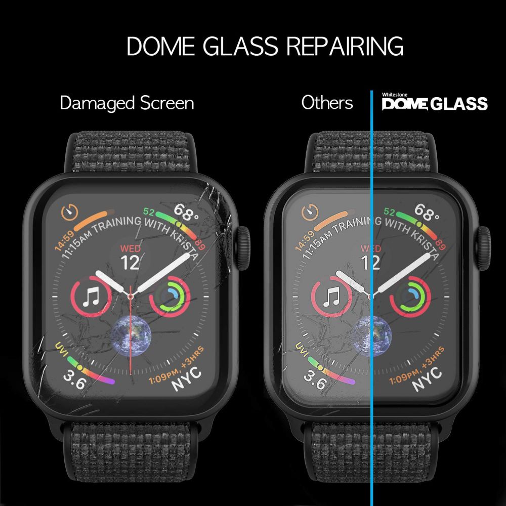 Whitestone
Whitestone Härdat Glas Dome Apple Watch 4/5 (44Mm) Clear