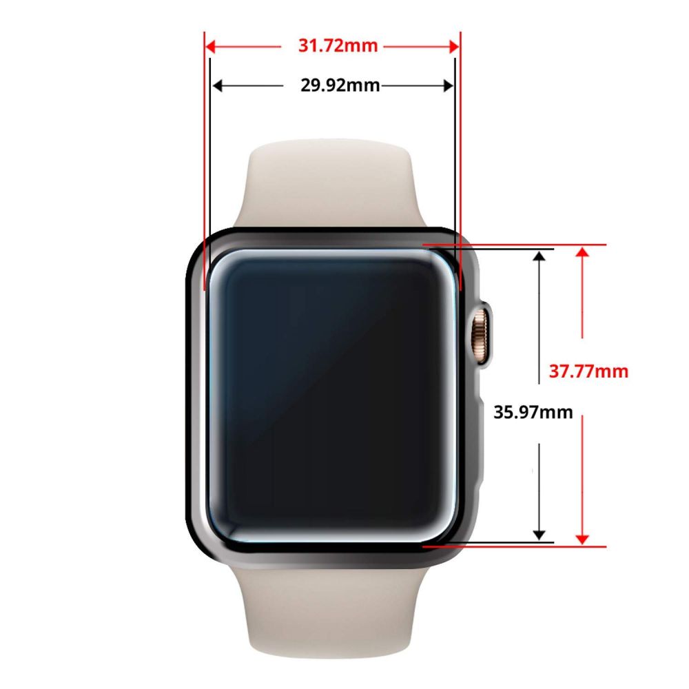 Whitestone
Whitestone Härdat Glas Dome Apple Watch 4/5 (44Mm) Clear
