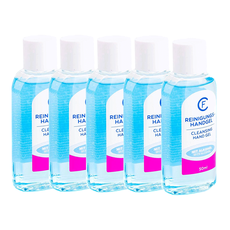 5st Rengörande handgel med 70% alkohol (50 ml)