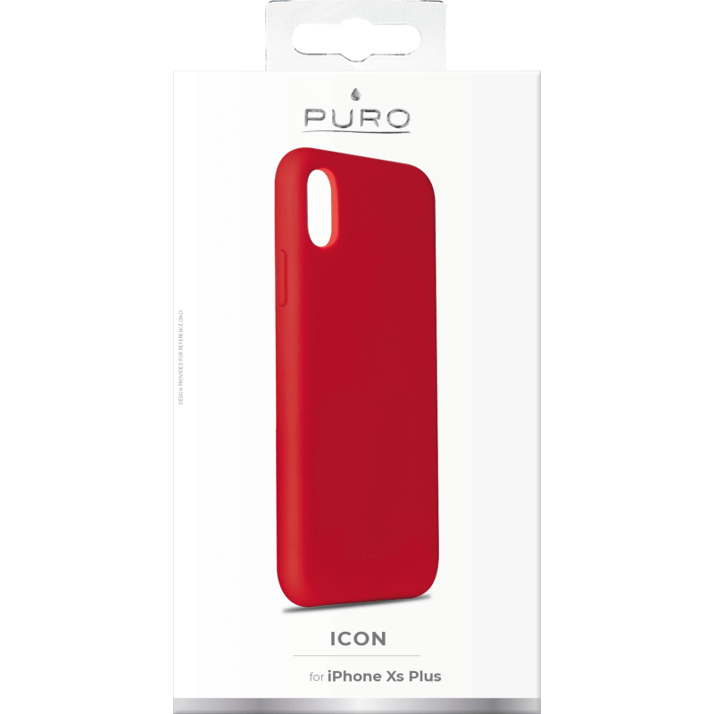 Puro
Puro iPhone XS Max Icon Cover - Röd